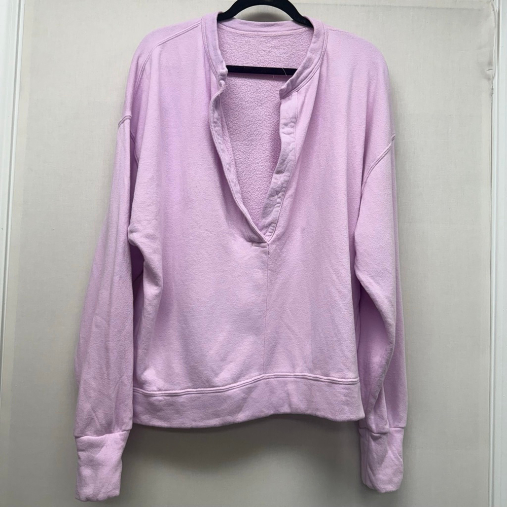 Women's Citizens of Humanity Purple Pullover Sweatshirt L